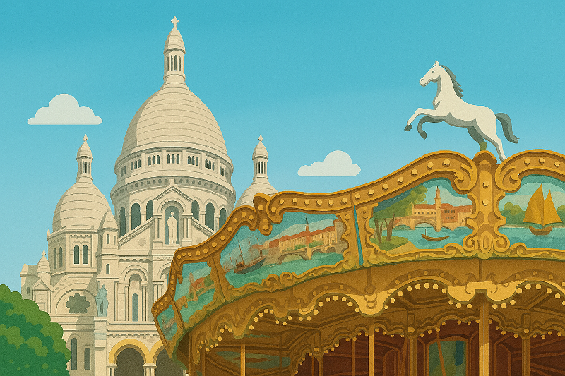 Montmartre, the bohemian neighborhood